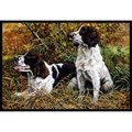 Micasa Two Springer Spaniels in the Grasses Indoor or Outdoor Mat24 x 36 MI260542
